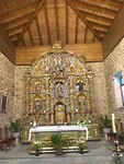 Interieur oud kerkje