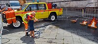 Helpen bij de brandweer!