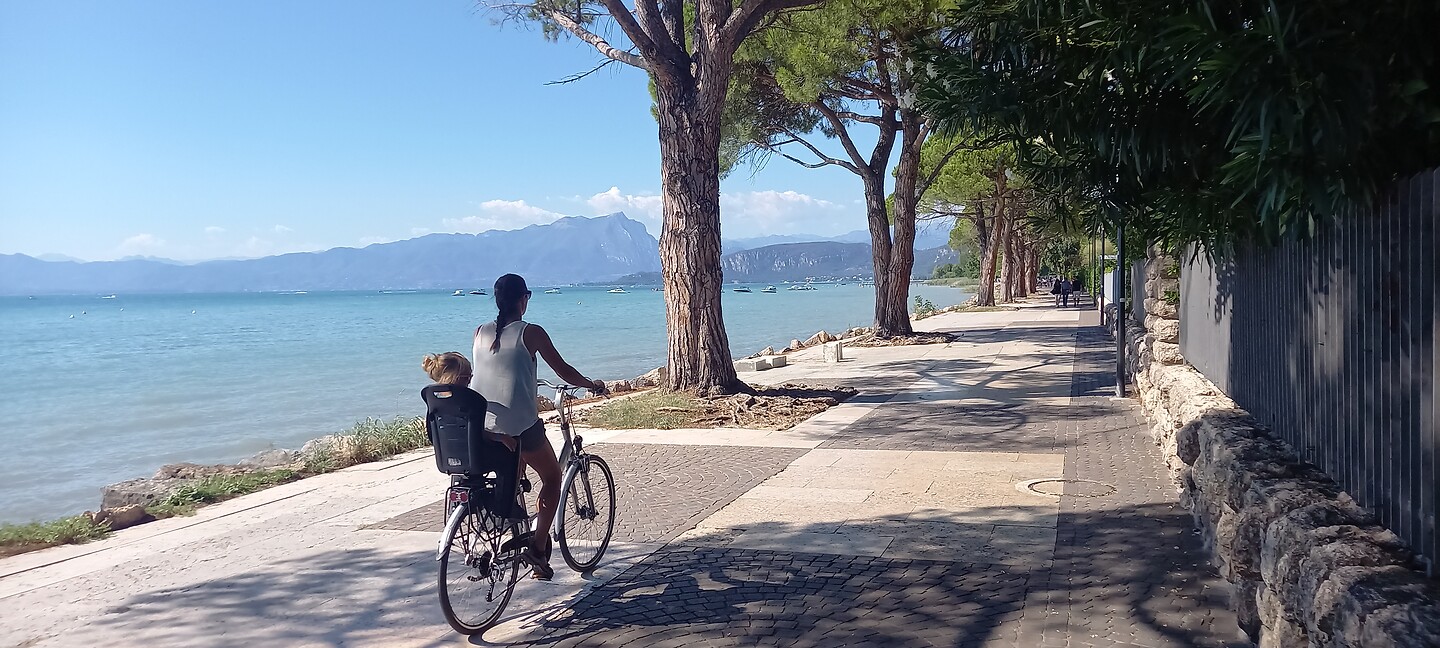 Mooi fietspad