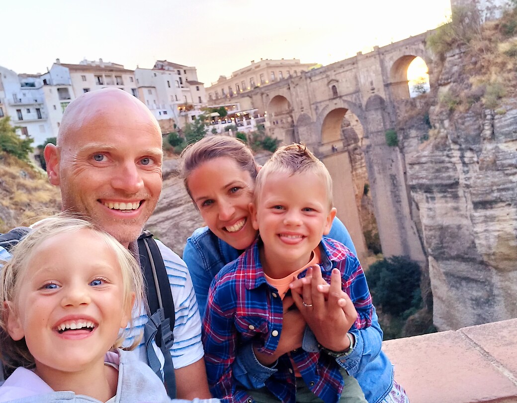 Bijzondere brug in Ronda!