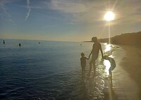 Zonsondergang spielerei