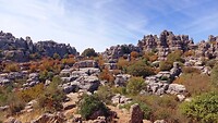 Mooie rotsformaties van Torcal de Antequera