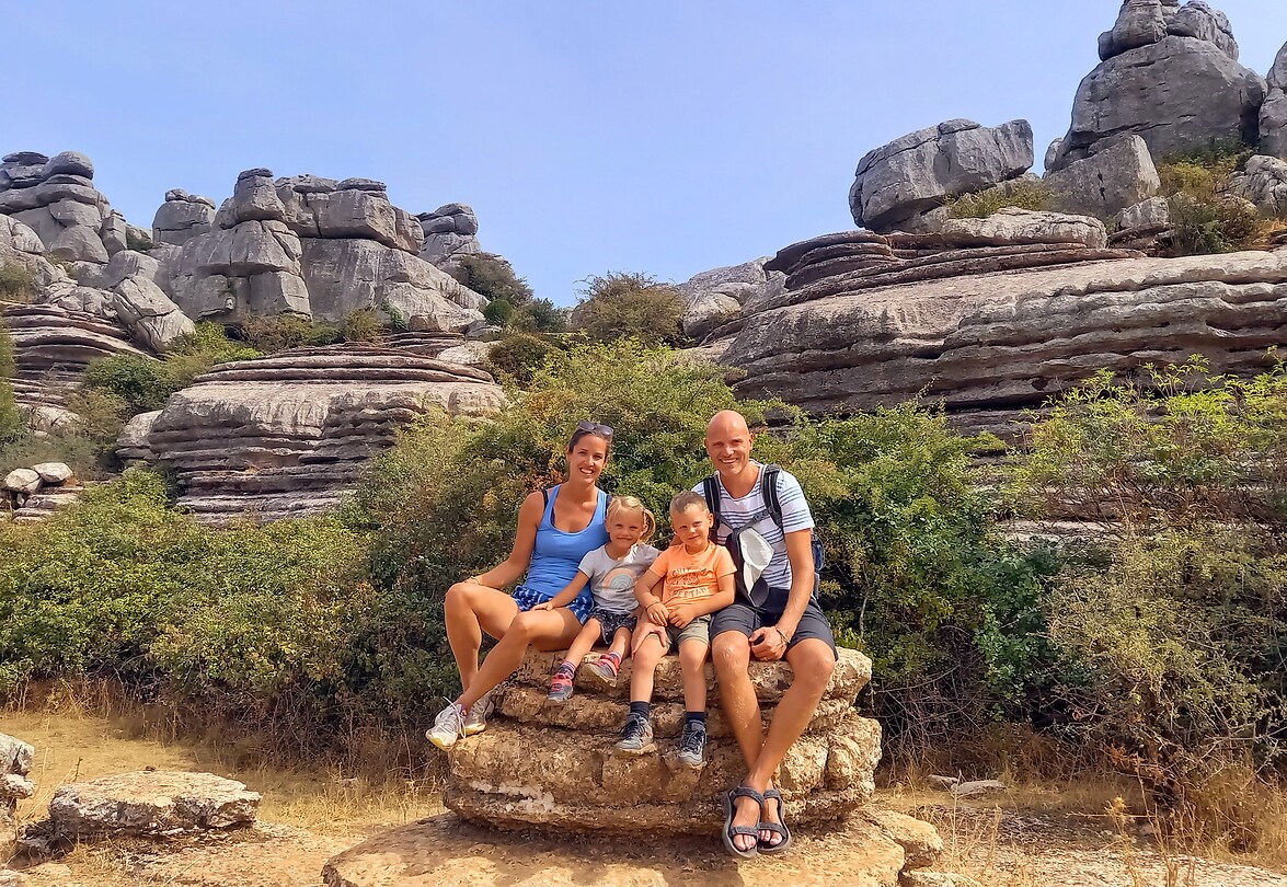 Heerlijk gewandeld door Torcal de Antequera