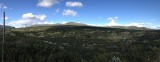 Panorama van onze locatie op 1 augustus