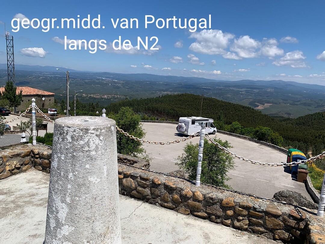 Geografisch middelpunt Portugal 🇵🇹