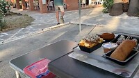 Snacks aan “huis” bezorgd