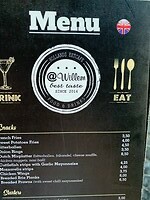 .Menu bij Willem