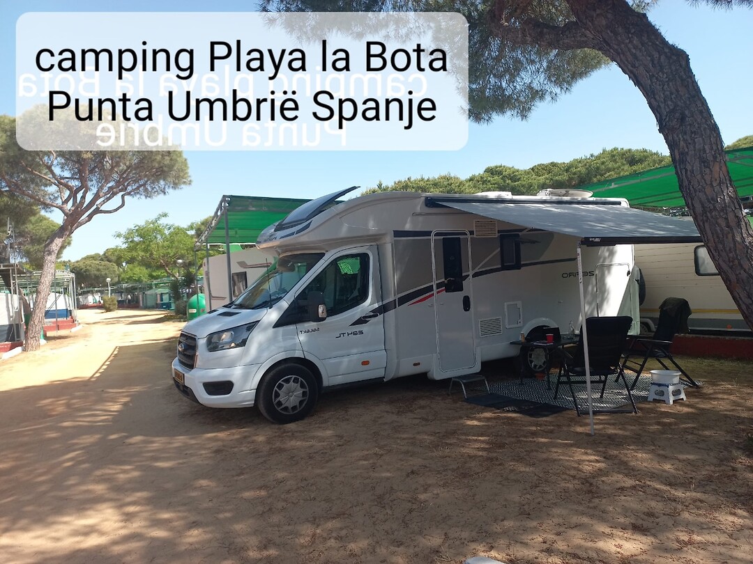 Camping playa la Bota