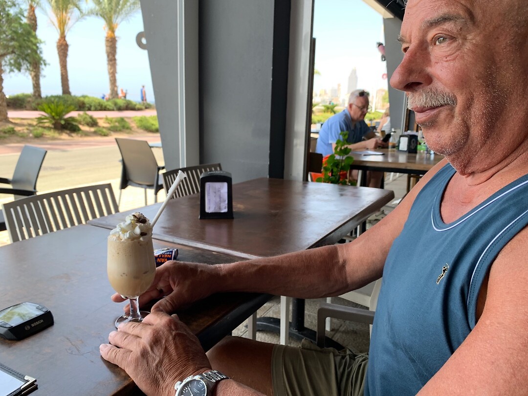 Iced coffee in Benidorm