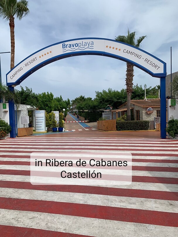 Entree camping Bravoplaya