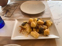 Lunchen in Benacassim na fietstocht