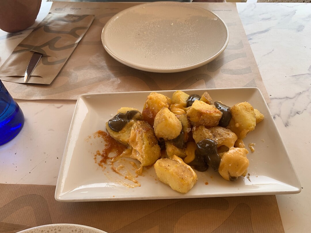 Lunchen in Benacassim na fietstocht