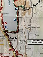 Fietsen rond het meer (optioneel) Wij naar Aix le Bain