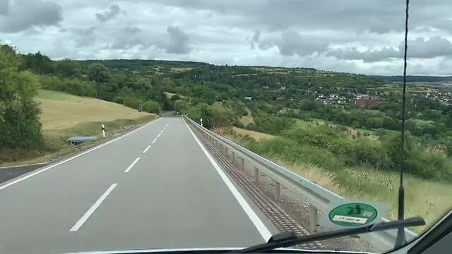 Op weg naar camping Walsheim