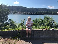 Ontbijtje aan de Rhône