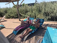 Zwembad op de camping