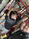 met de bus