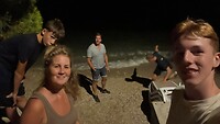 avond aan zee