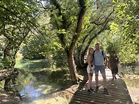 KRKA watervallen pap en mam