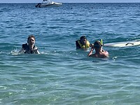 snorkelen en e-foilen