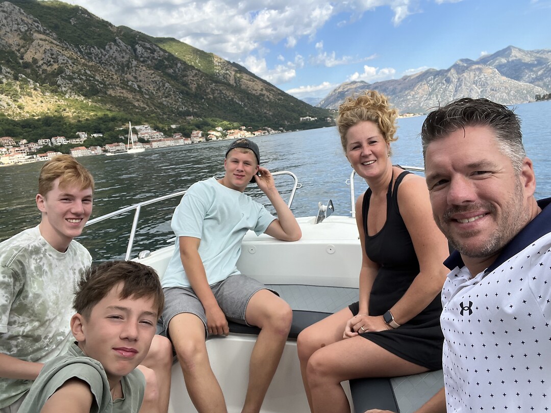op de boot