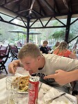 Grieks eten met Kaj
