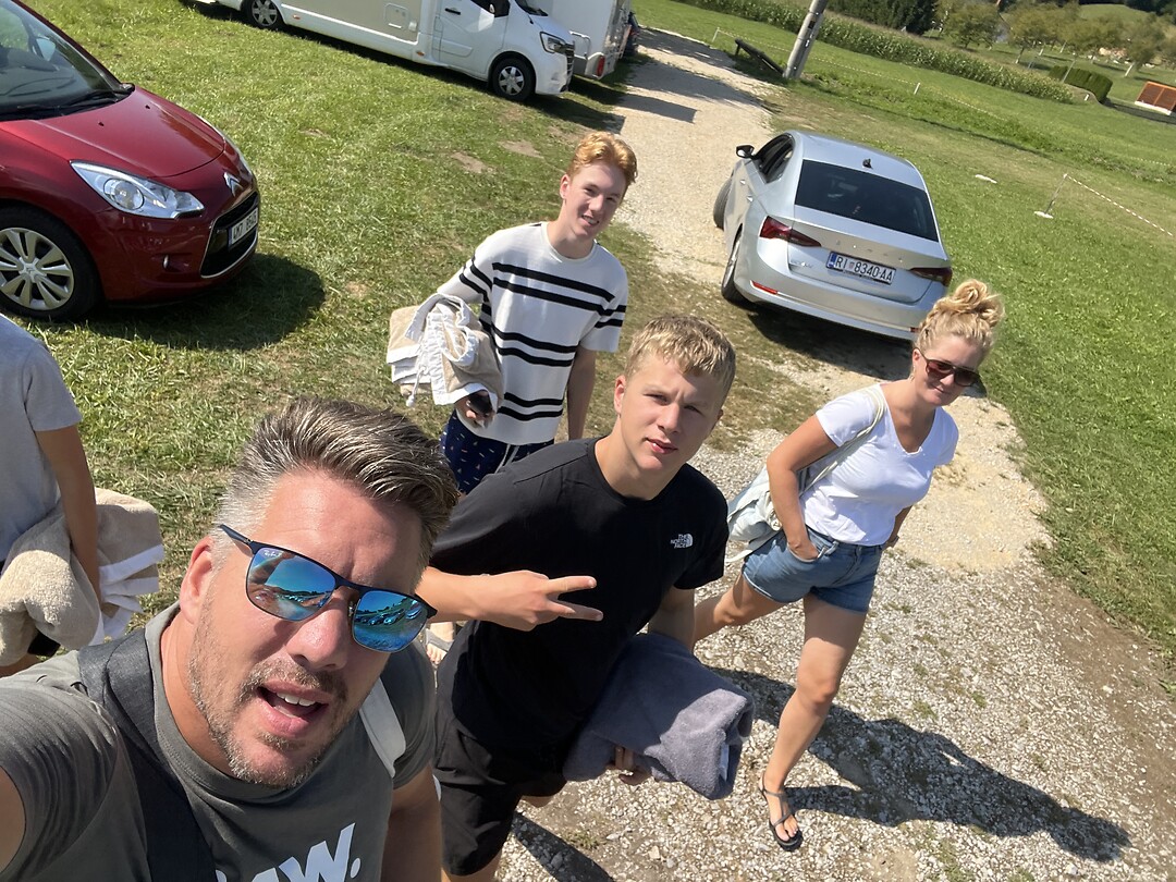 Op naar het zwembad