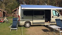 Onze eerste overnachtingsplek