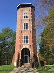 uitkijktoren bij het middelpunt van Nederland