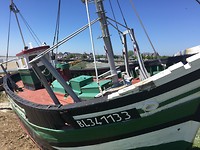 Blik op de haven van Crtoy