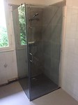 Nieuwe douche
