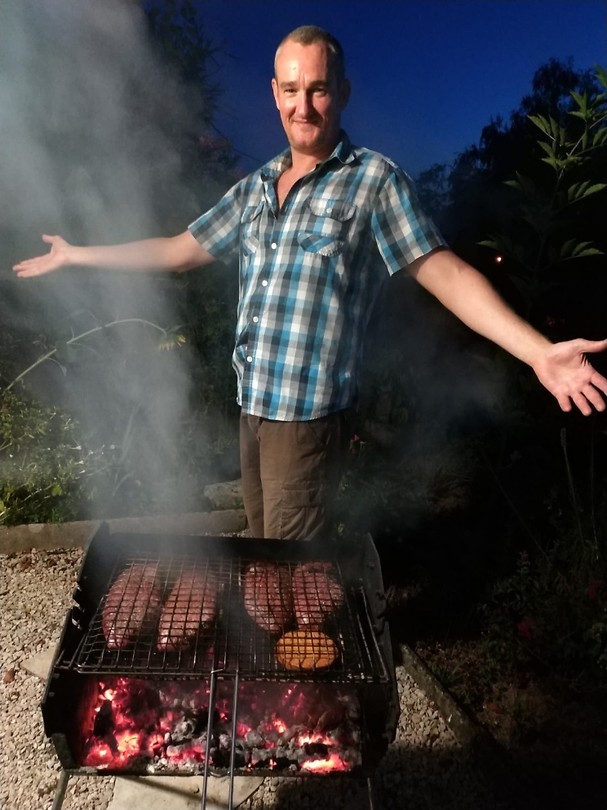 BBQ master Fred