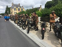 Motoren bij Pegasus bridge