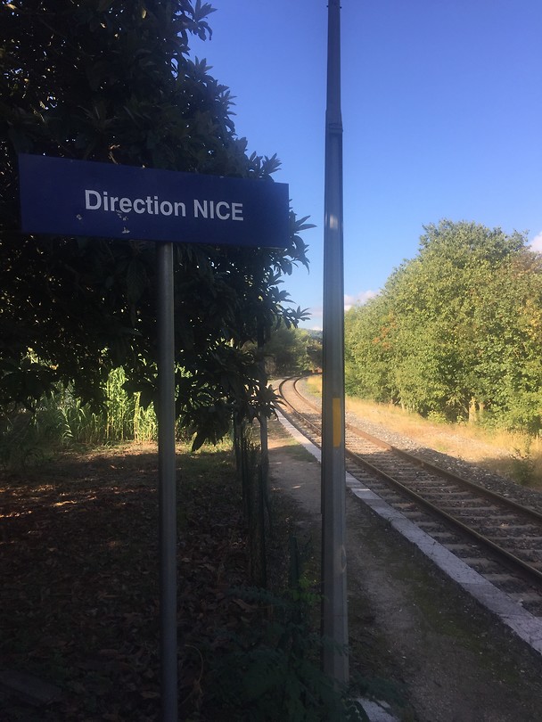 Trein naar Nice