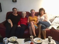 Familie bezoek