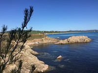 Kust wandeling