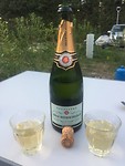 Champagne ontbijt