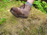 Einde wandelschoen