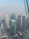 Uitzicht vanaf de Oriental Pearl Tower