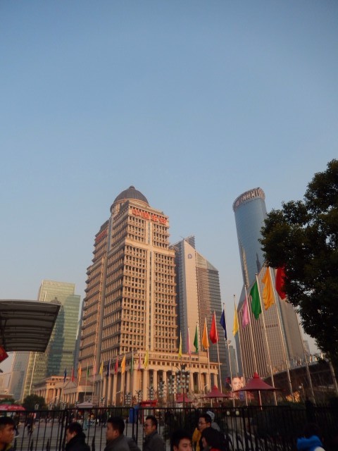 Omgeving van de Oriental Pearl Tower