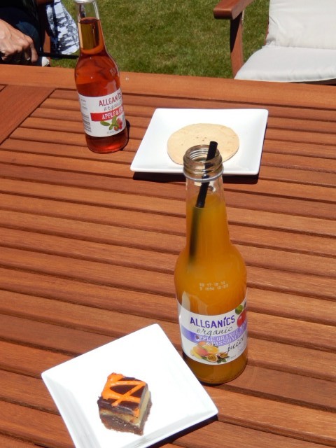 Organic sapjes break met ......