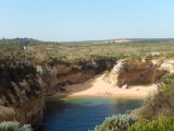 Baai onderweg Great Ocean Road