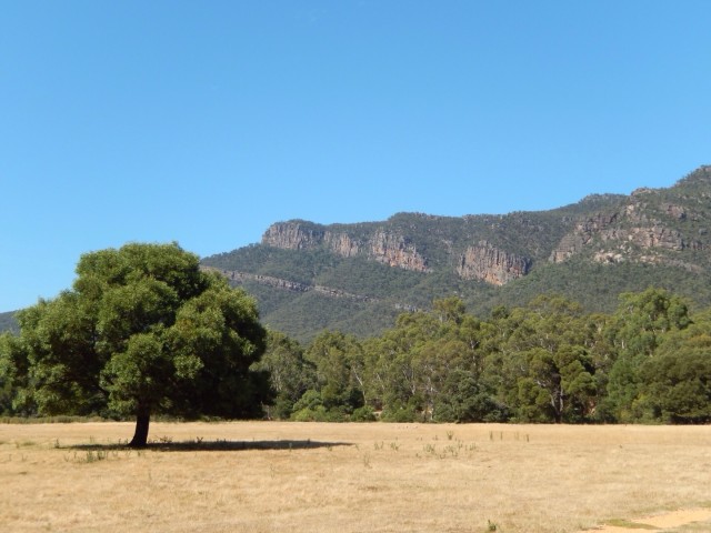 Uitzicht op de Grampians