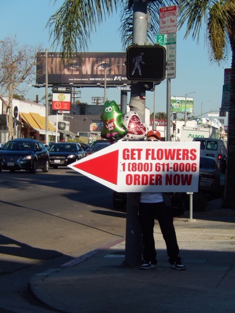 Melrose Avenue, mannen......