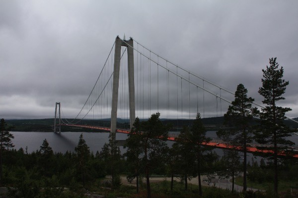 Langste hangbrug van Zweden