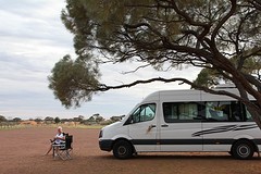 Ochtend in Glendambo