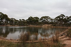 De dam op weg naar Esperance