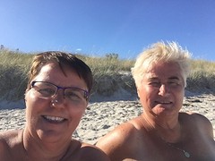 Aan het strand bij Peaceful Bay