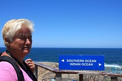 Cape Leeuwin waar 2 oceanen elkaar raken