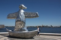 Aboriginal Art. Ze zagen zij de eerste vreemdelingen aankomen en dachten dat het geesten waren.